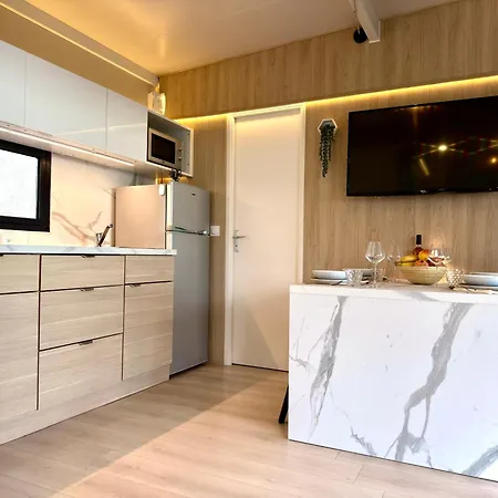 Mobile-home Magnifique Vue 4 Etoiles مكان تخييم