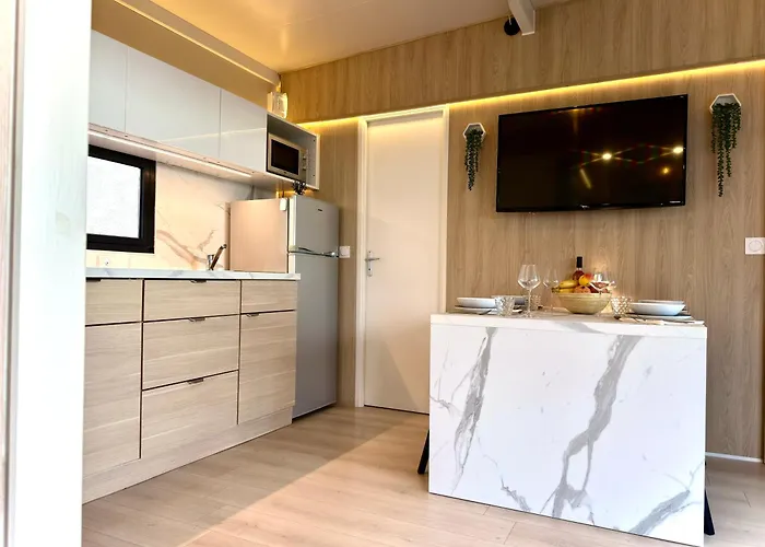 Mobile-home Magnifique Vue 4 Etoiles Kamp alanı