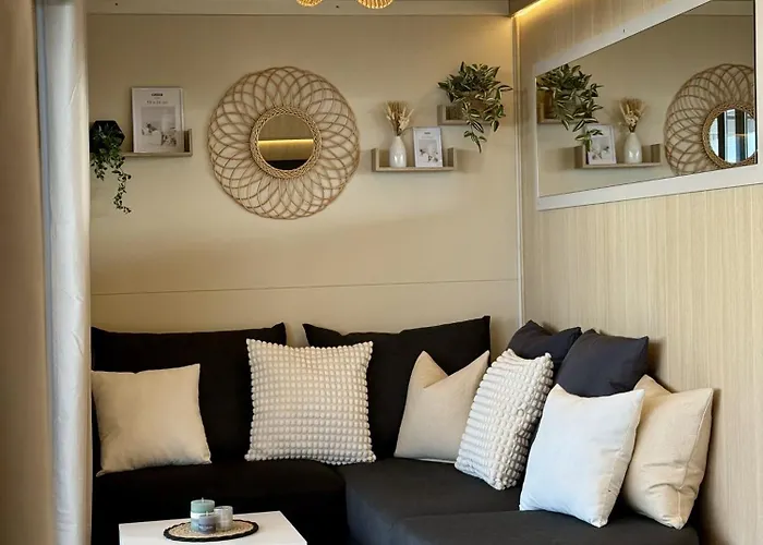 Kamp alanı Mobile-home Magnifique Vue 4 Etoiles